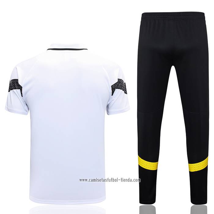Conjunto Polo del Borussia Dortmund 2023 2024 Blanco